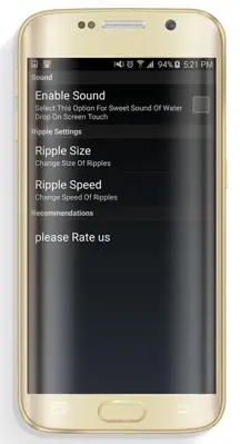 sobhana allah Water Ripple LWP android App screenshot 0